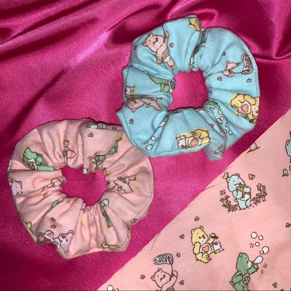 Cute Care Bear Scrunchies!